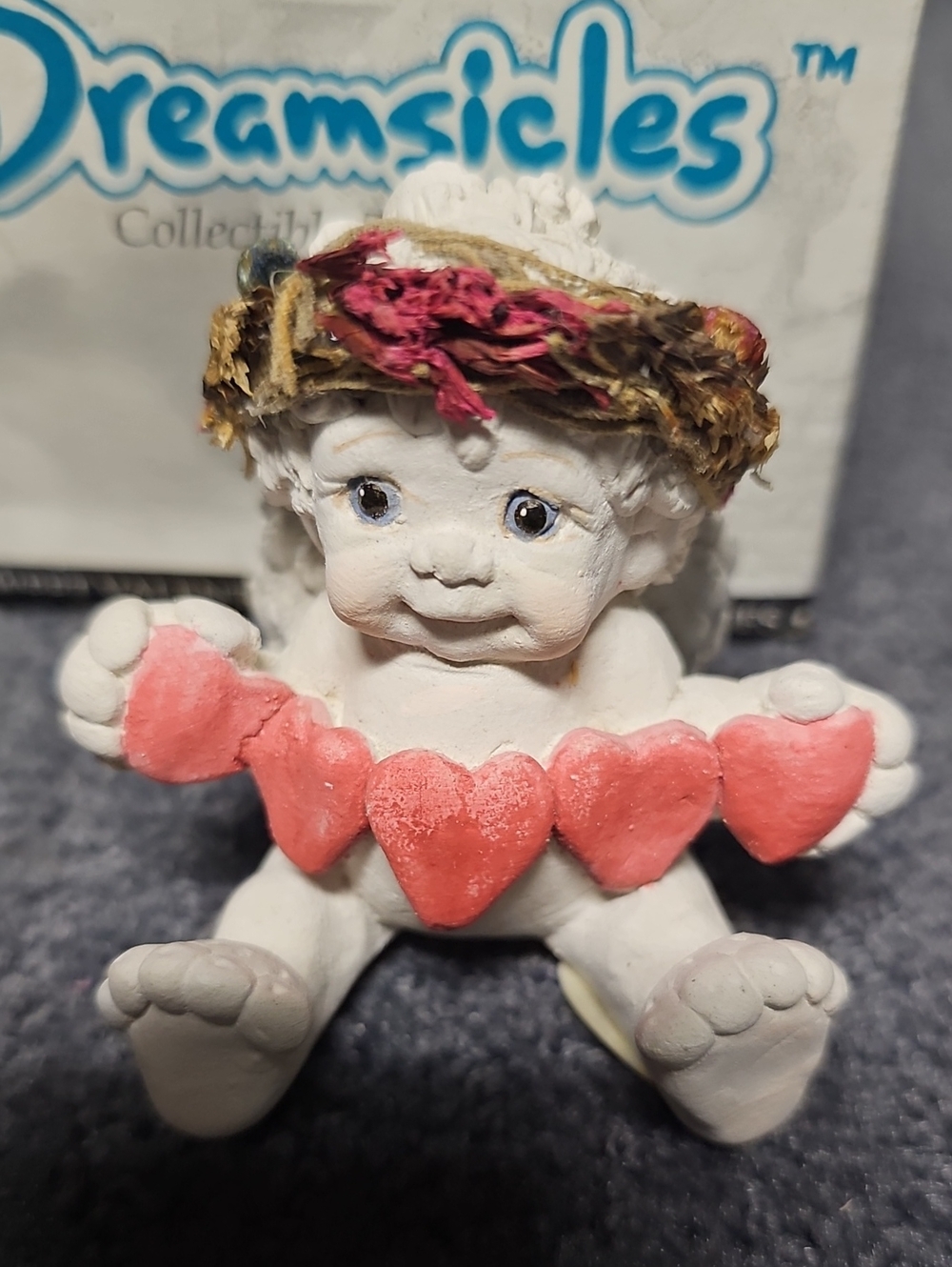 VTG Dreamsicles 1994 Heart Strings Cherub Figurine DC197 Original Retail Box